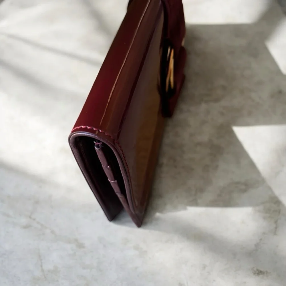 Cartier Trinity Leather Long Wallet